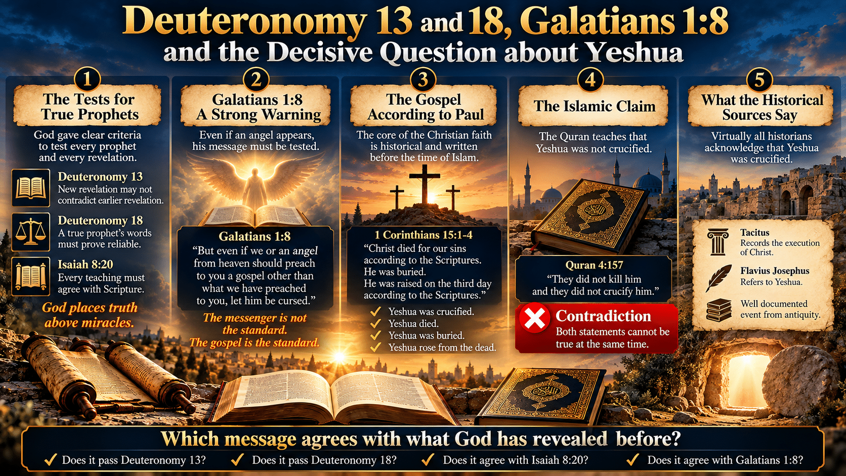 Parts 3-4. How Does God Test a Prophet?