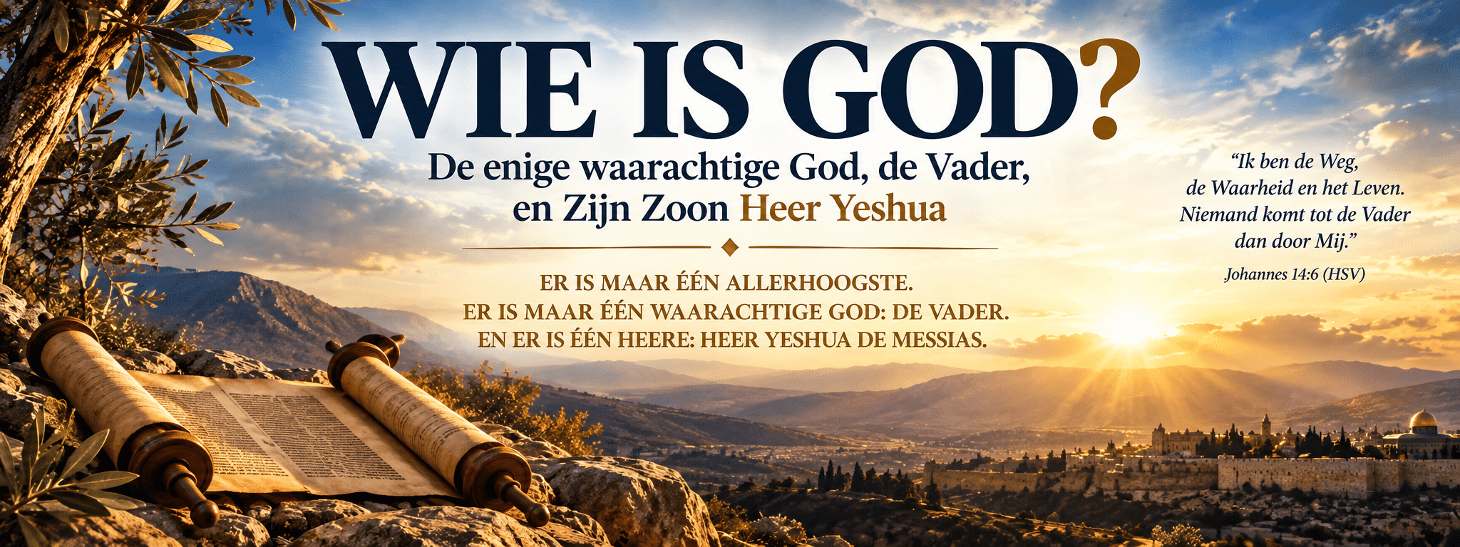 Wie is God?