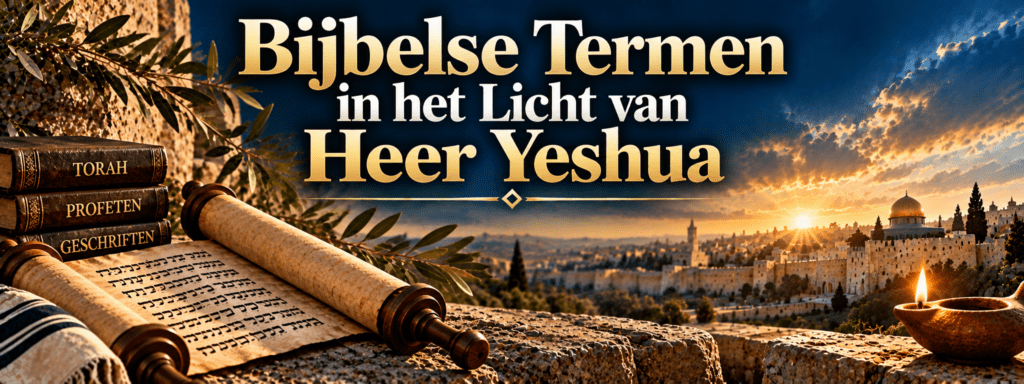 Bijbelse termen in het licht van Yeshua