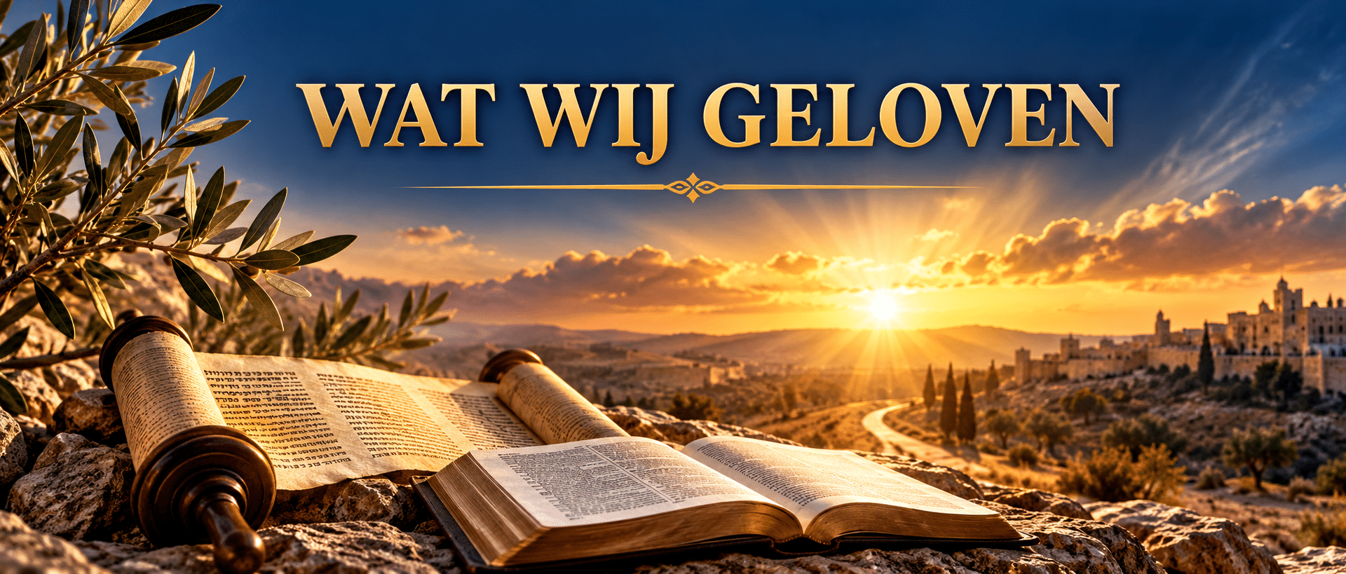 Wat wij geloven.