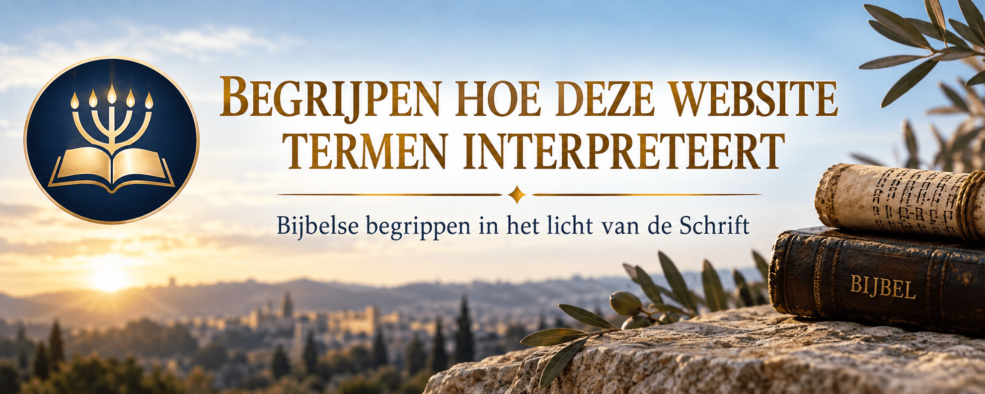Definities en Theologische kaders van deze website